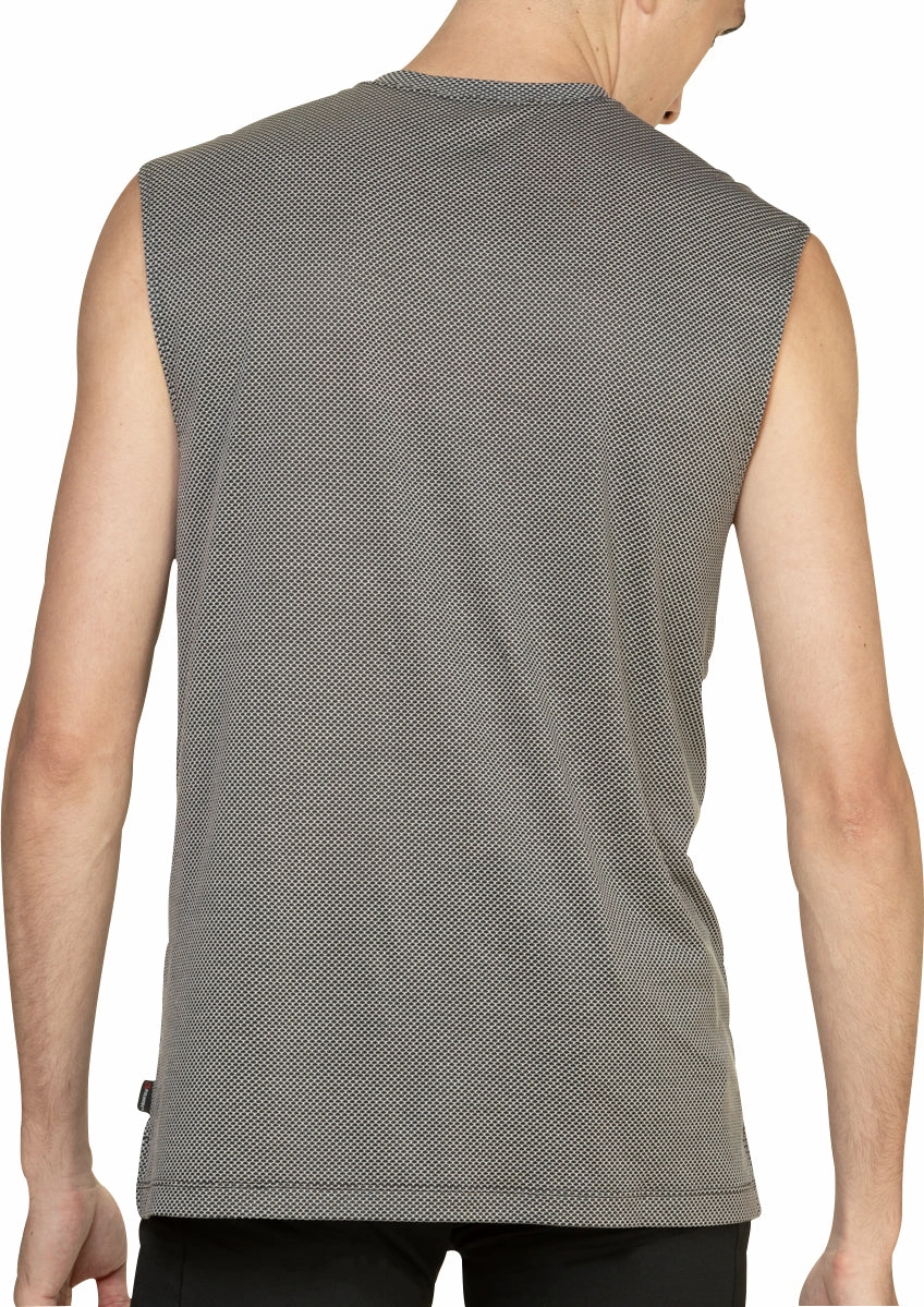 Ronhill Tech Golden Hour Mens Running Vest - Black Reinforced Stitching