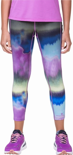 Ronhill Tech Gradient 7/8 Womens Running Tights - Black Dark color