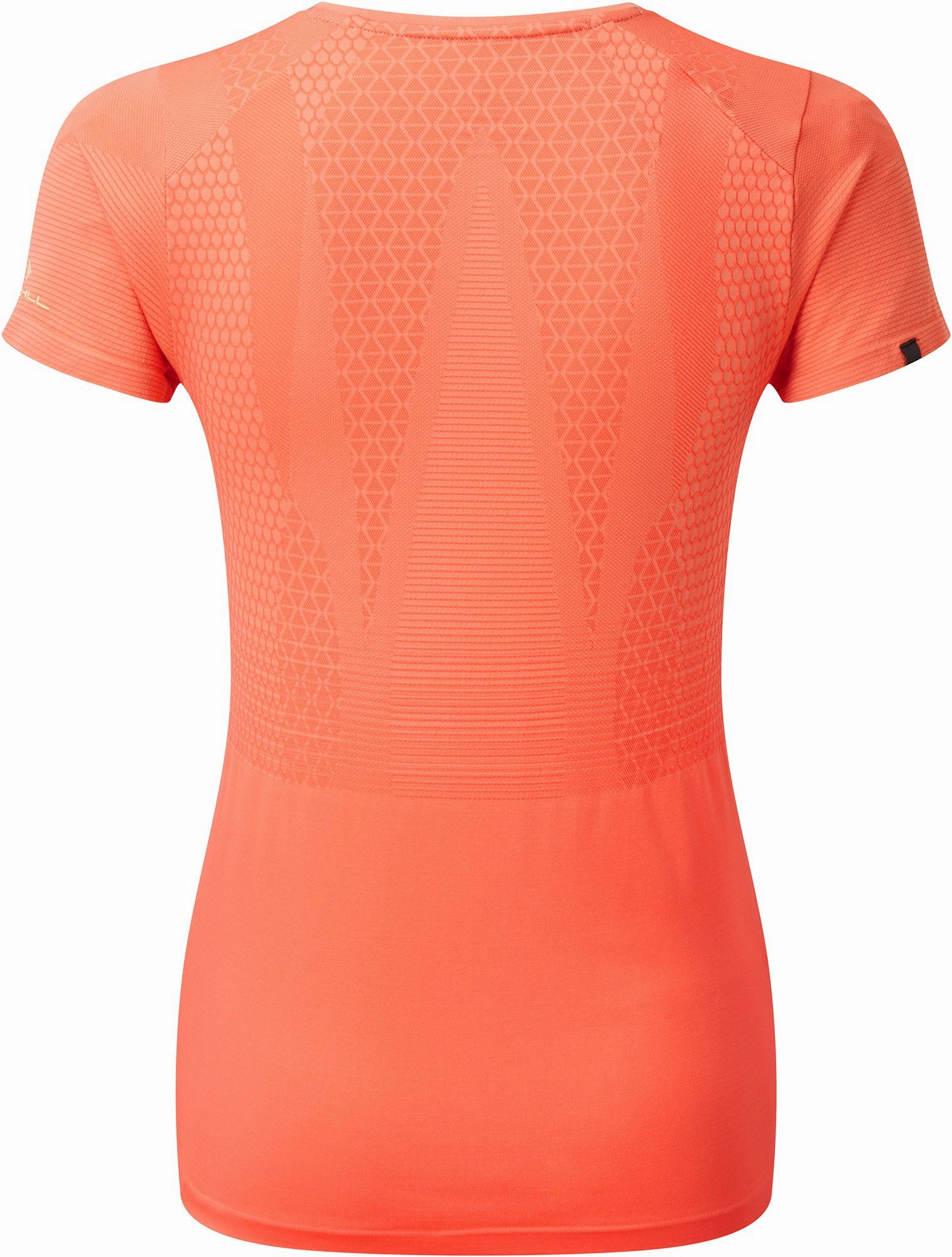 Ronhill Tech Marathon Short Sleeve Womens Running Top - Orange Perfect Wear