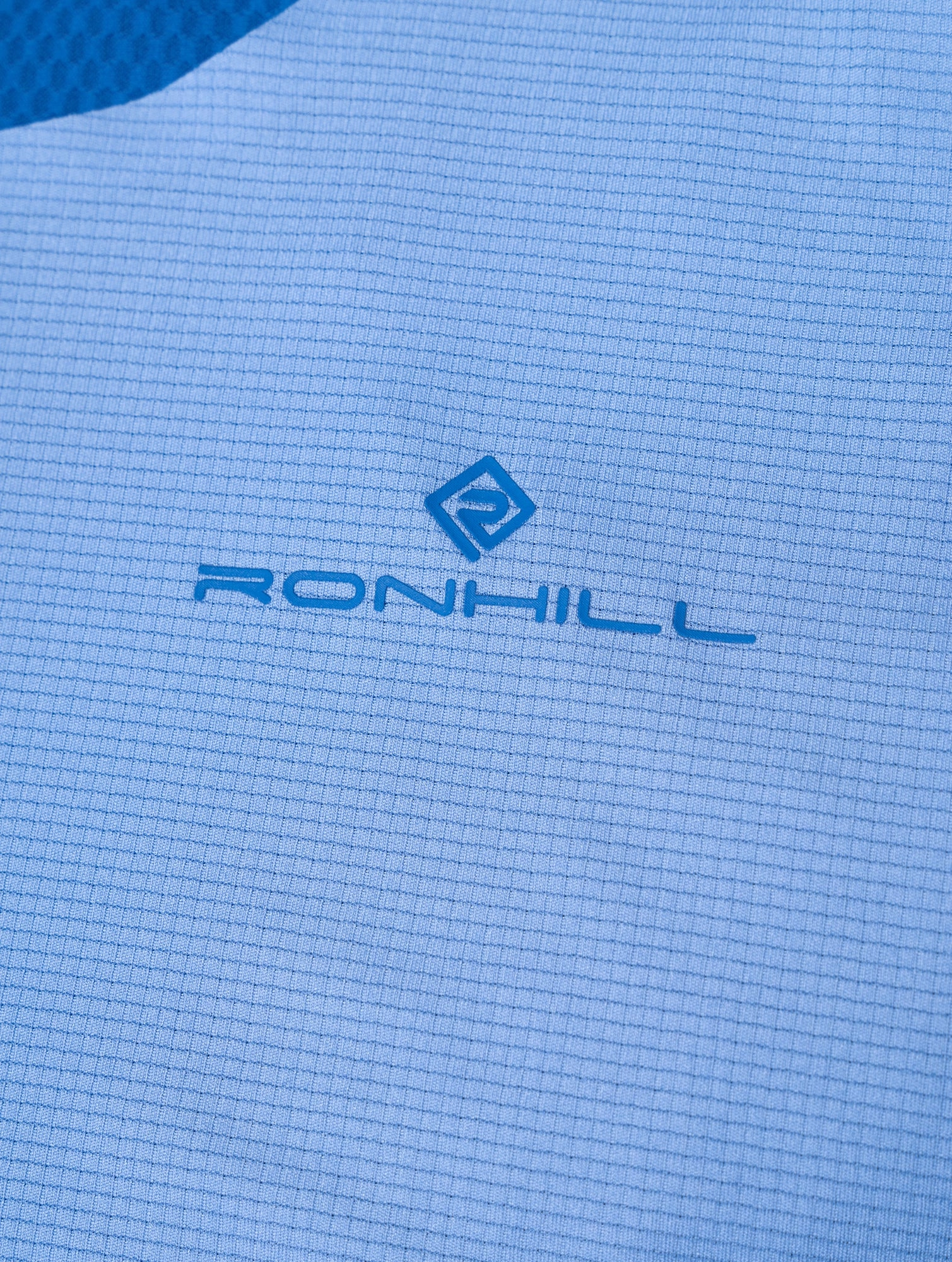Breathable mesh Bad Ronhill Tech Race Womens Running Vest Tank Top - Blue