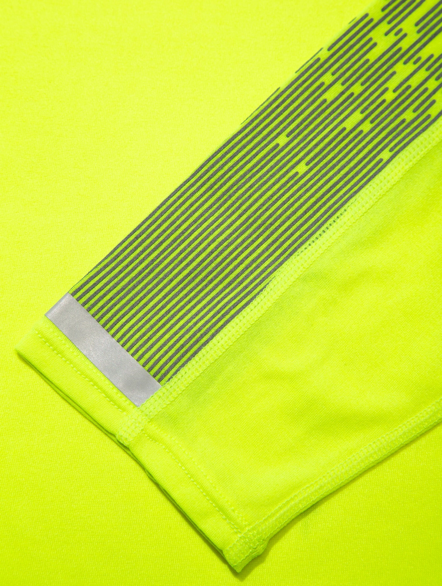 gothic Ronhill Tech Reflect Long Sleeve Womens Running Top - Yellow