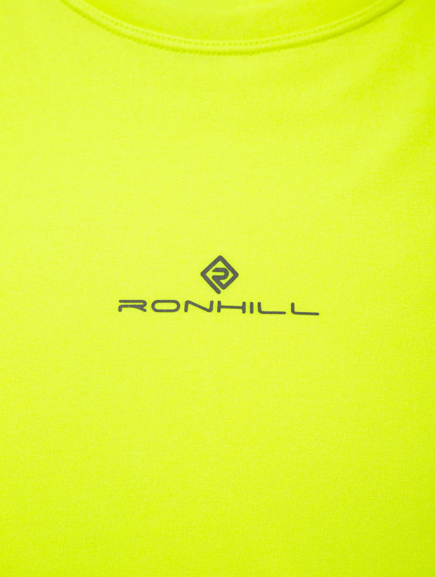 Sleep High Neck Ronhill Tech Reflect Long Sleeve Womens Running Top - Yellow