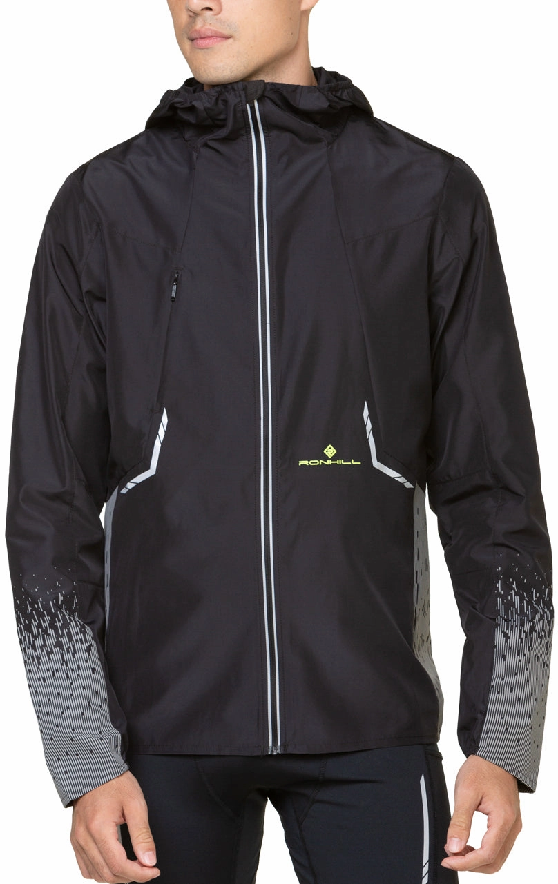 Folder Ronhill Tech Reflect Mens Running Jacket - Black