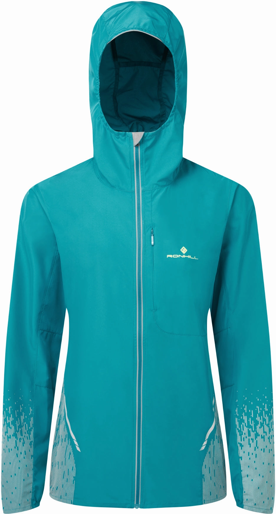 Slim-fit special - occasion wear Ronhill Tech Reflect Womens Running Jacket - Blue
