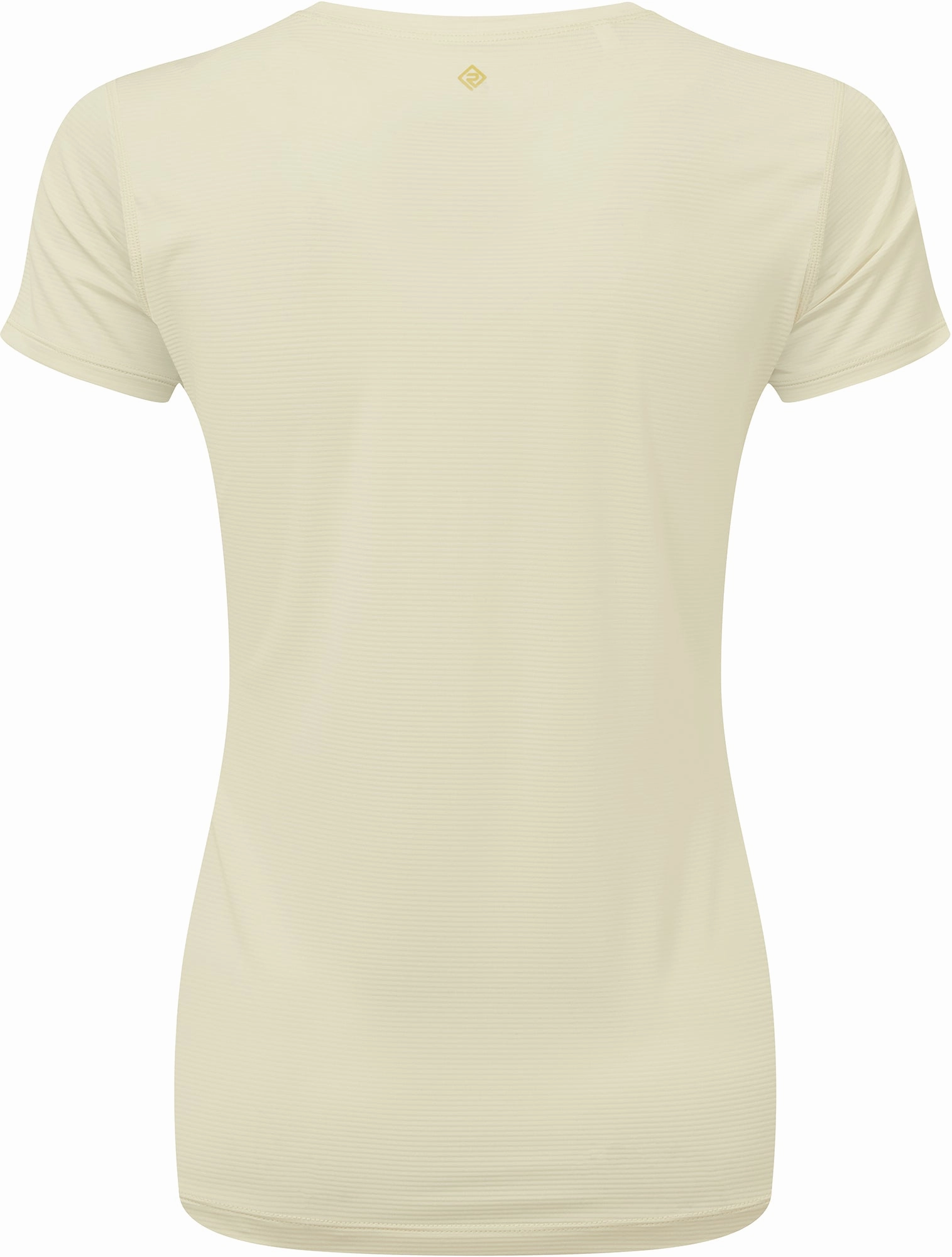 Ronhill Tech Short Sleeve Womens Running Top - Cream Fresh Comfort Style