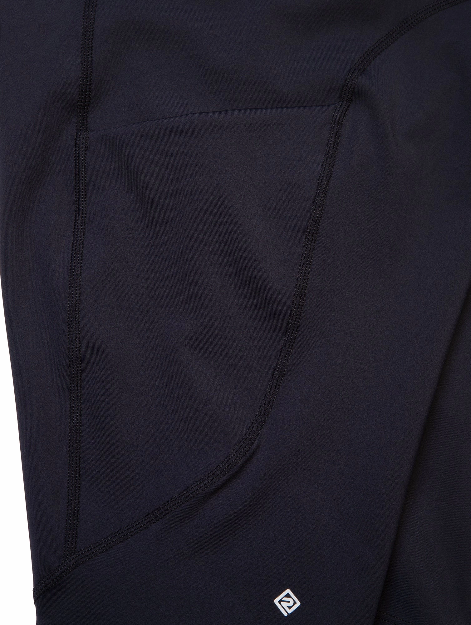 WindResistantWeave Weekend Outing Ronhill Tech Stretch Womens Short Running Tights - Black