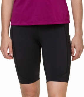 Ronhill Tech Stretch Womens Short Running Tights - Black Versatile Design