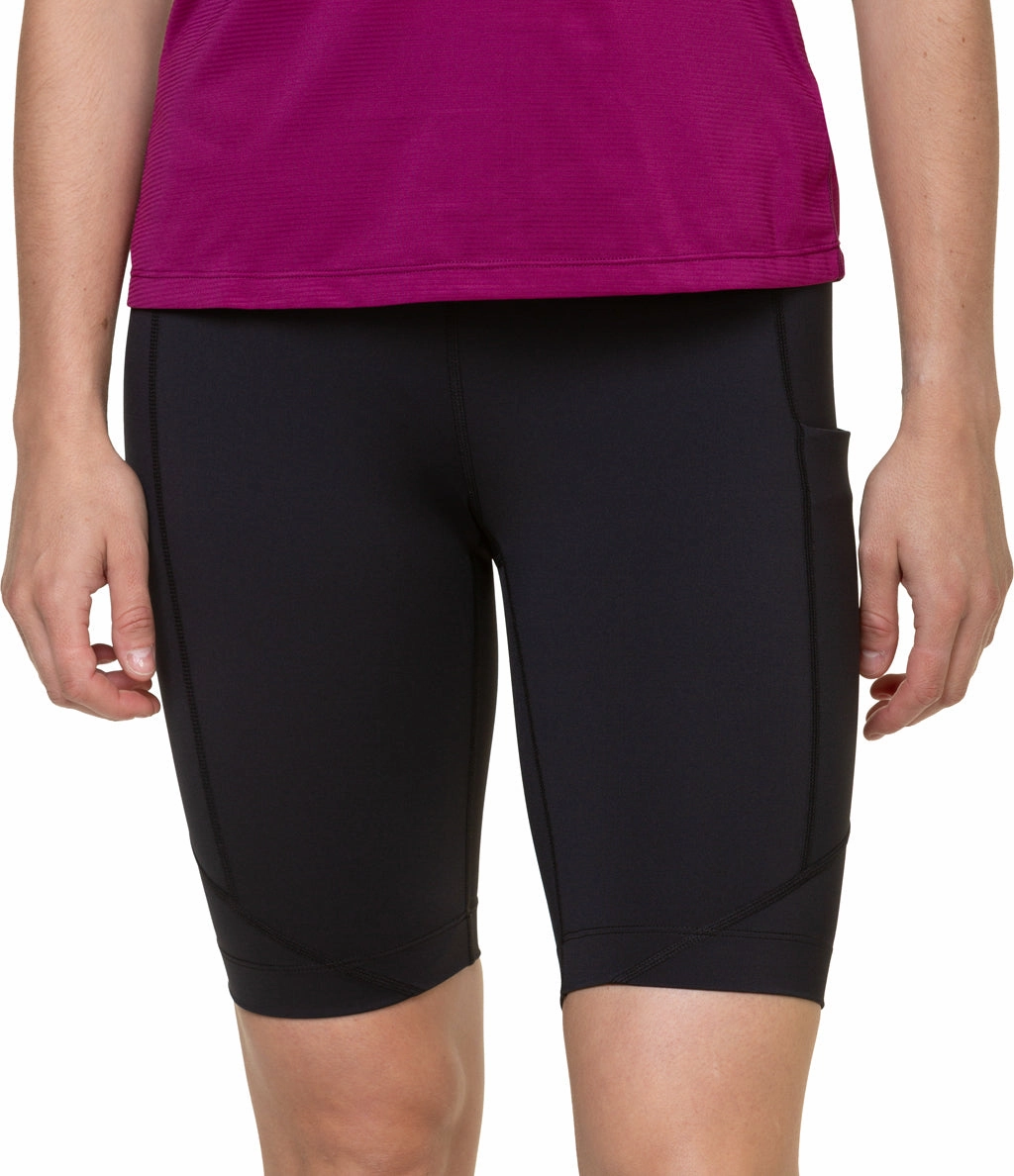 Ronhill Tech Stretch Womens Short Running Tights - Black Versatile Design