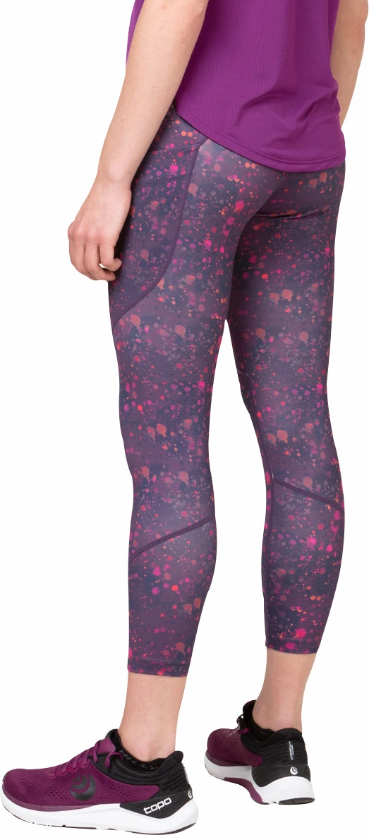 Sports-uniform Anti-bacterial Ronhill Tech Womens 7/8 Running Tights - Purple