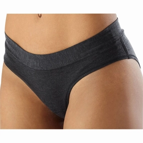 Ronhill Womens Bikini Running Briefs - Black resin