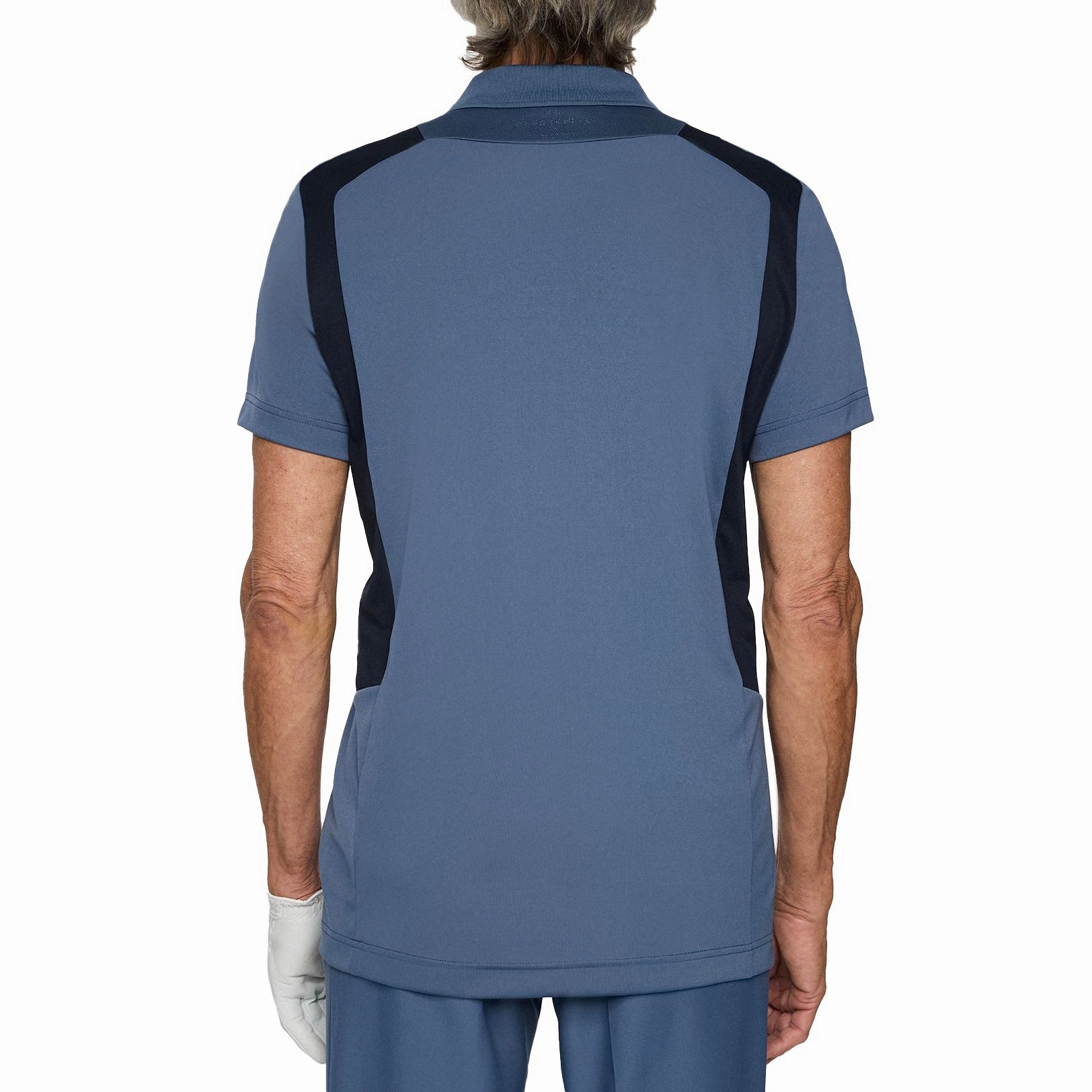 Stylish Detail Performance Ready J.Lindeberg Legacy Golf Polo Shirt - Vintage Indigo