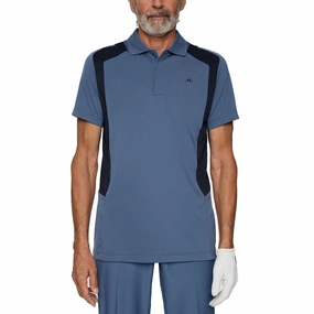J.Lindeberg Legacy Golf Polo Shirt - Vintage Indigo Business Event
