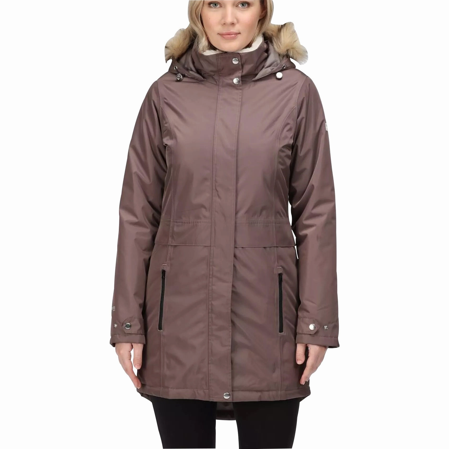 Neutral Fit Design Regatta Lexis Waterproof Insulated Womens Parka Jacket - Brown