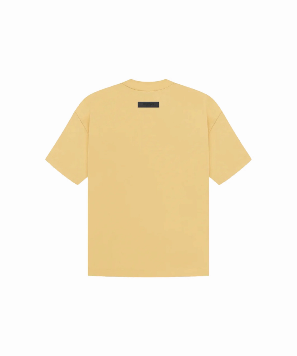 Fear Of God ESSENTIALS Tee SS23 (Light Tuscan) Friend Vibe TaglessDesign