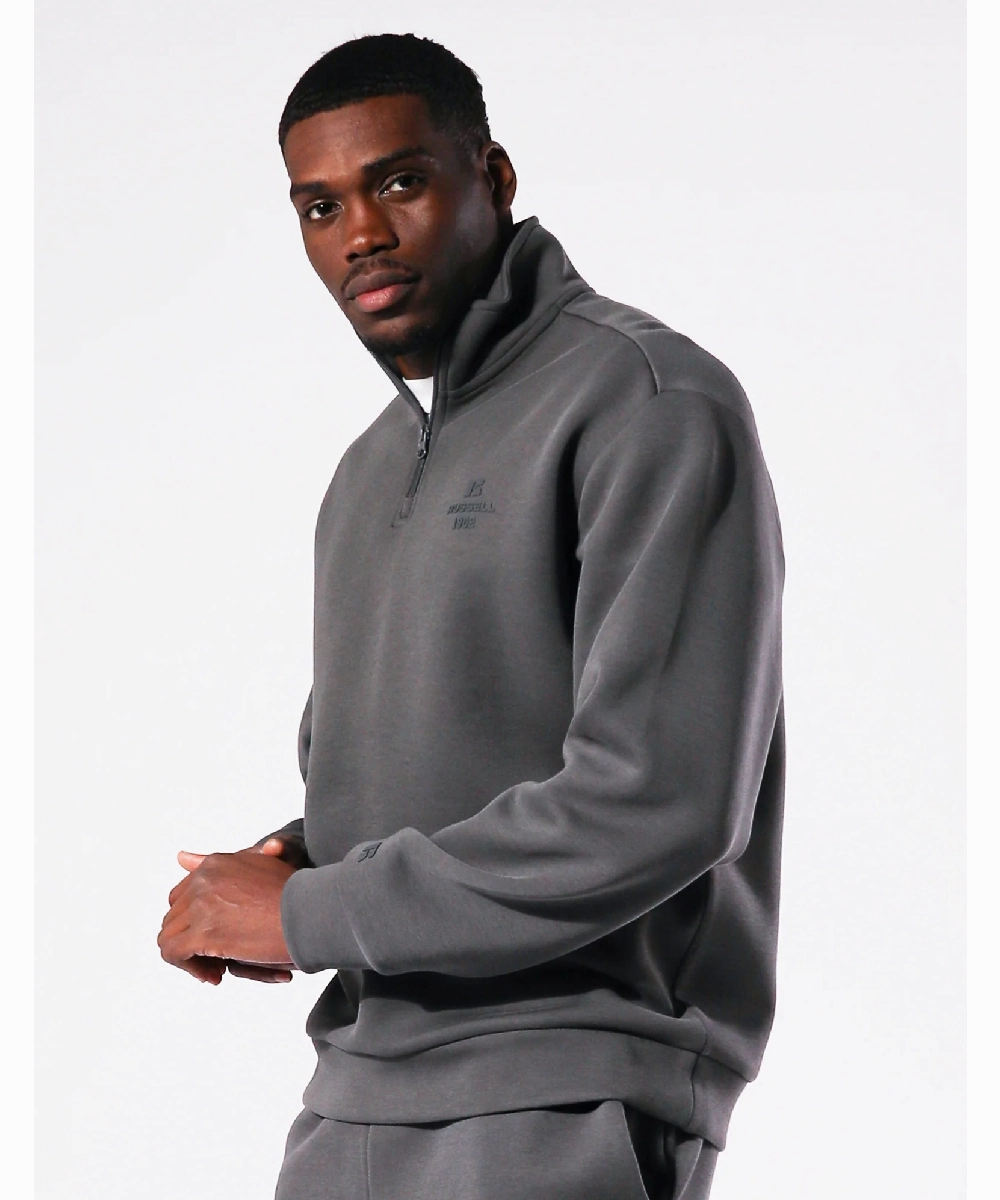 Fast Fit Carnival Look Russell Athletic Quarter Zip (Iron)