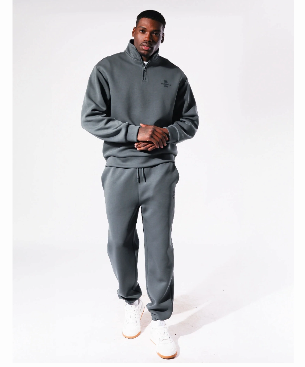Smart Glow Flexible Hemline Russell Athletic Quarter Zip (Spruce)