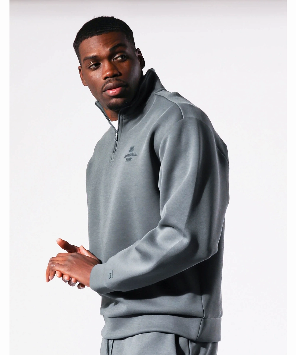 Run Glow Bride Side Russell Athletic Quarter Zip (Spruce)