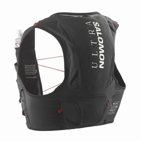 Tear Resistant Material New S/Lab Ultra 10 Set Running Vest Black