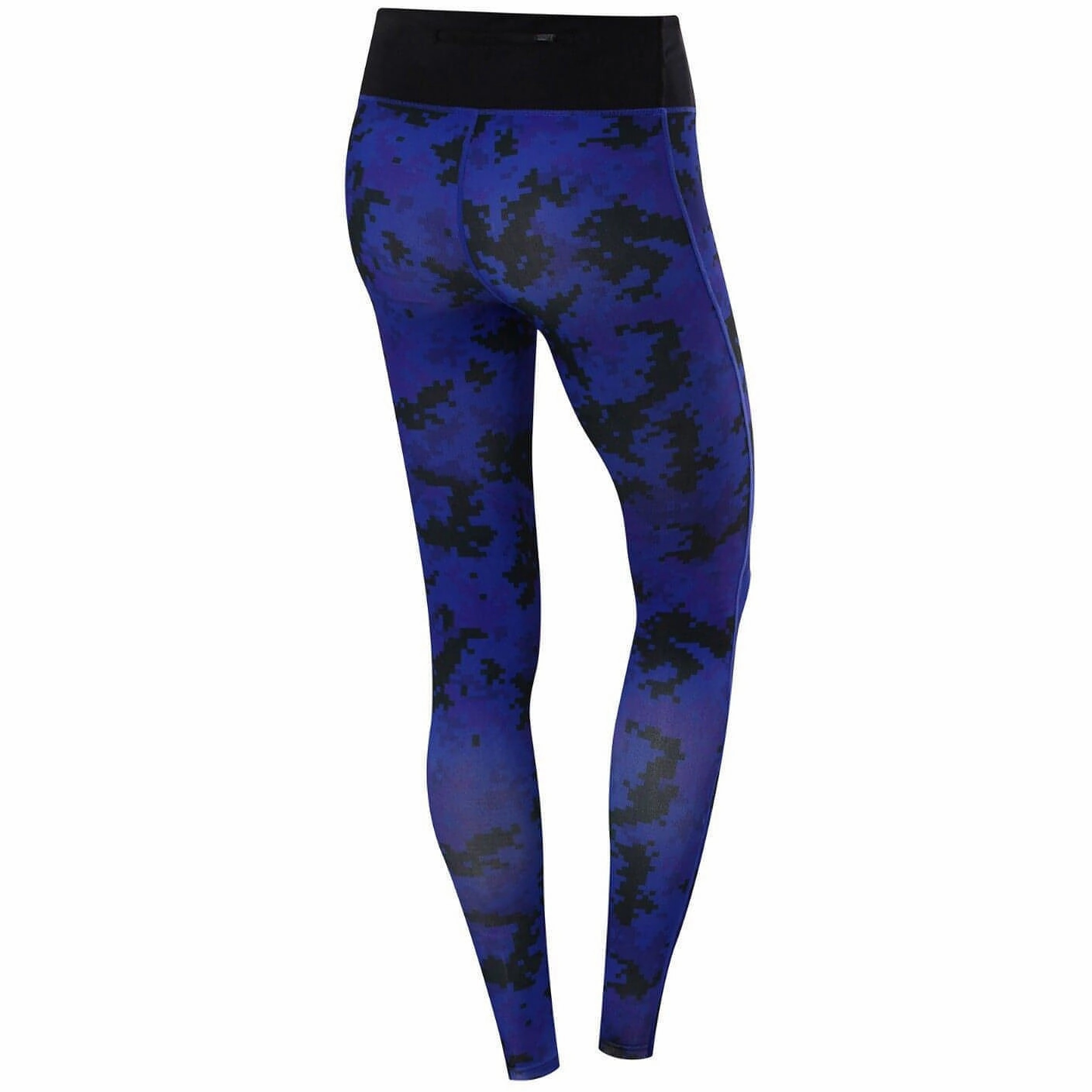 tall clothing Sun Protection TCA Supreme Graphic Womens Long Running Tights - Blue