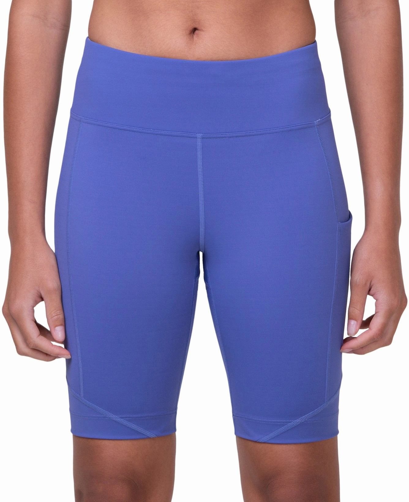 Ronhill Tech Stretch Womens Short Running Tights - Blue Slim-fit-attribute