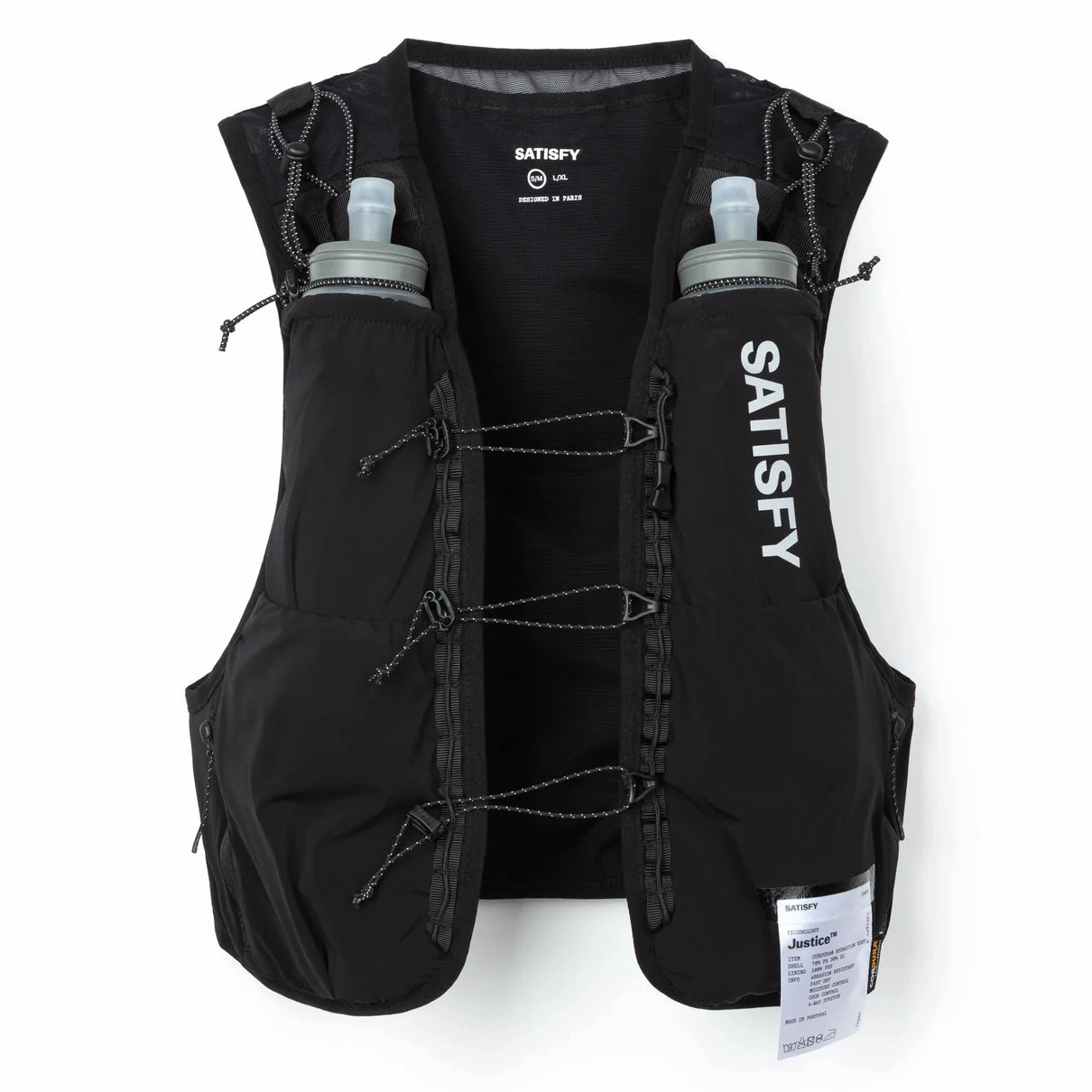 Fashion Statement Satisfy Justice Cordura 5L Hydration Vest Black v2