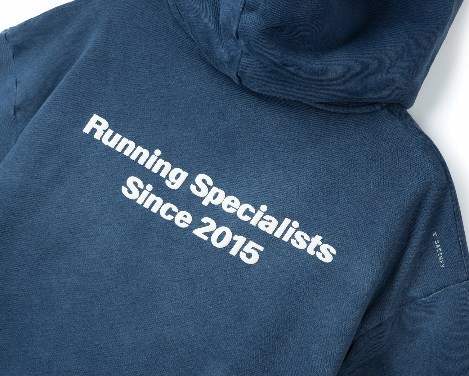 Satisfy SoftCell Hoodie Sun Bleached Indigo AI Style