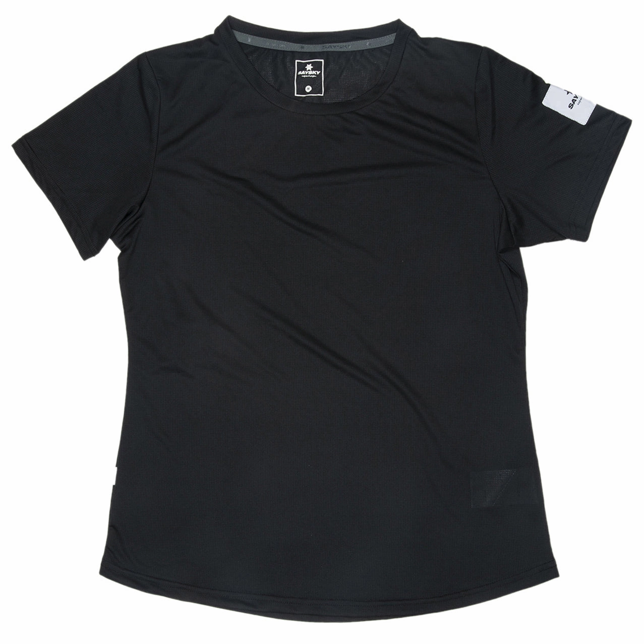 SAYSKY Women's Clean Combat Tee Black Soft Core QuickDryMaterial