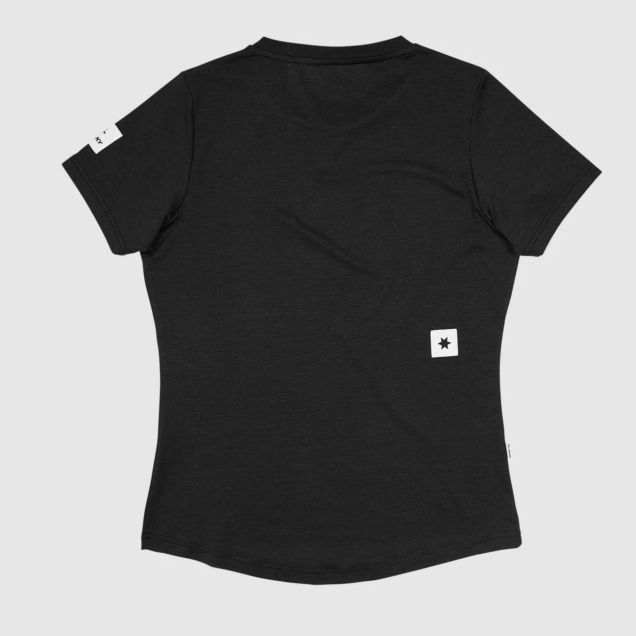 SAYSKY Women's Clean Pace Tee Black QuickDryMaterial