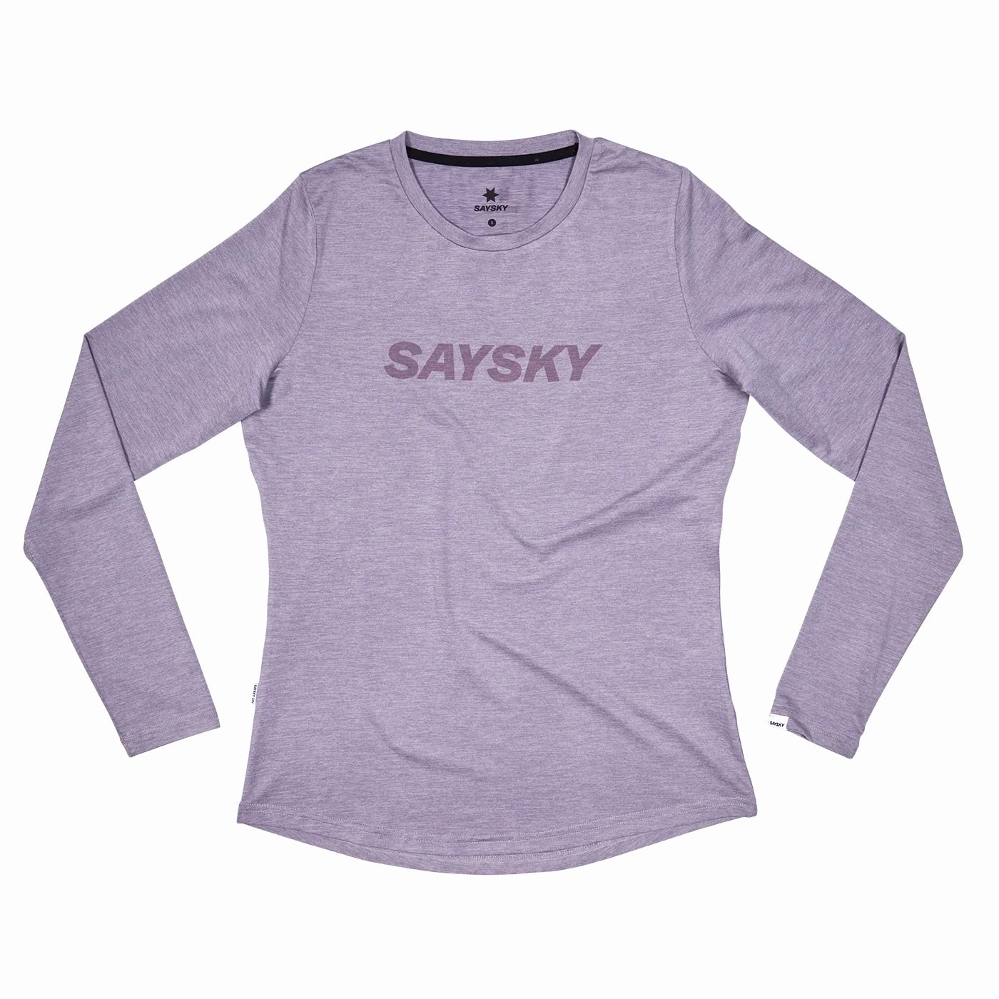 Night Out GentleWaistband SAYSKY Women's Pace Logo Top Purple