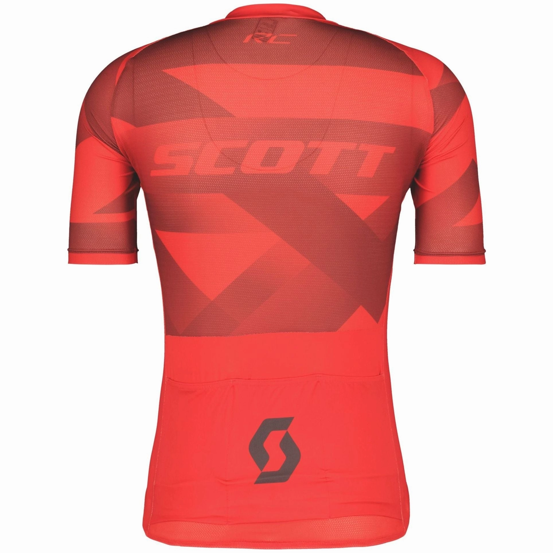 hemp Scott RC Premium Climber Short Sleeve Mens Cycling Jersey - Red