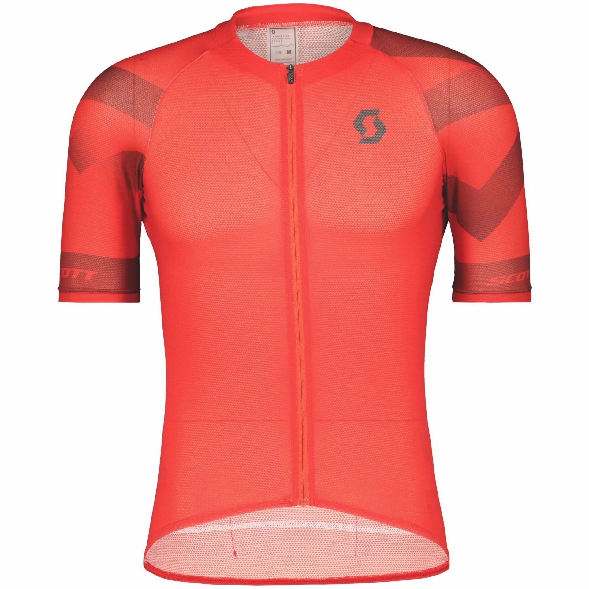 Comfortable fit Durable Bonding Seams Scott RC Premium Climber Short Sleeve Mens Cycling Jersey - Red