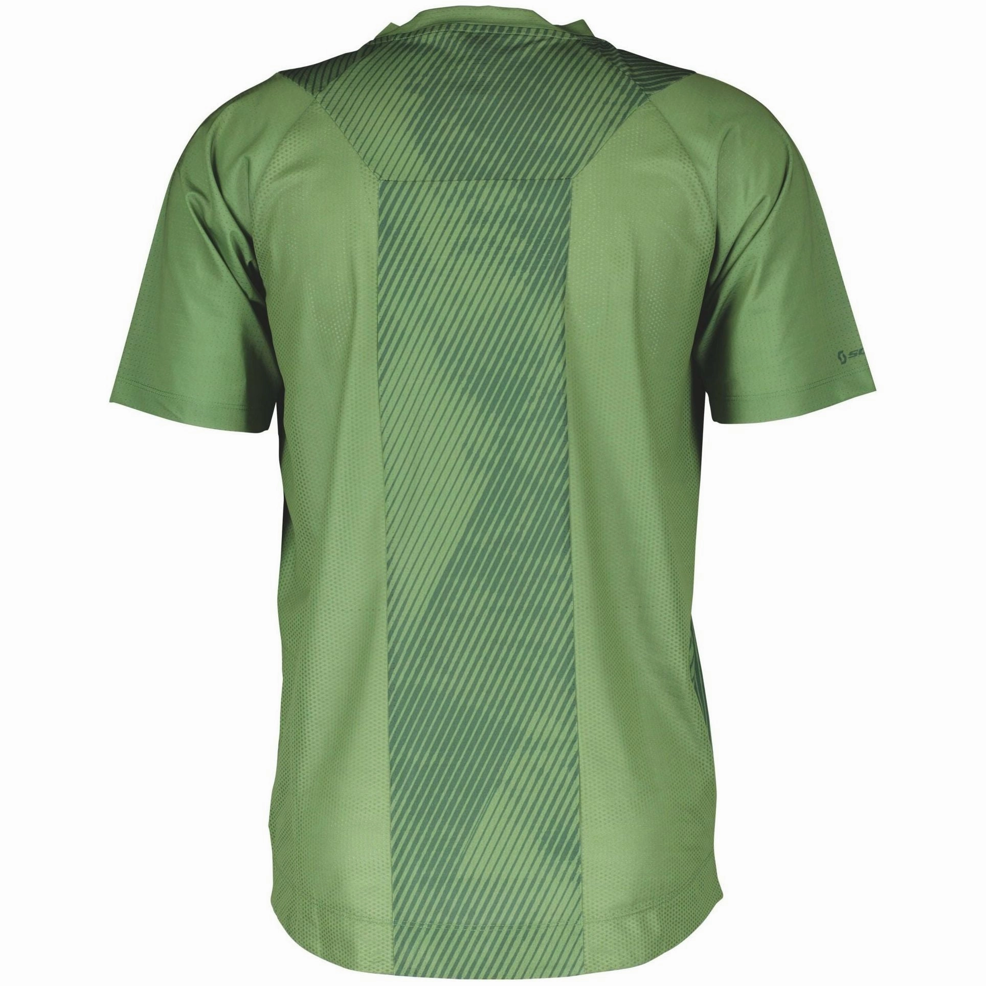 All-Purpose Gear Scott Trail Vertic Zip Short Sleeve Mens Cycling Jersey - Green