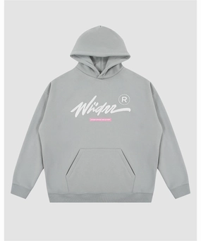 WNDRR Chain Hood Sweat (Cement Grey) UV Protection FrictionResistantFabric