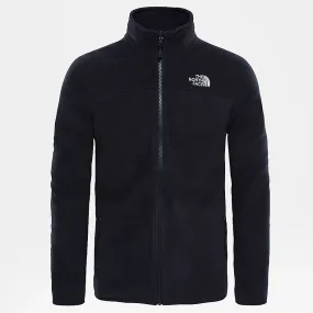 Peace Glow The North Face Men's 100 Glacier Full Zip Fleece | BLACK