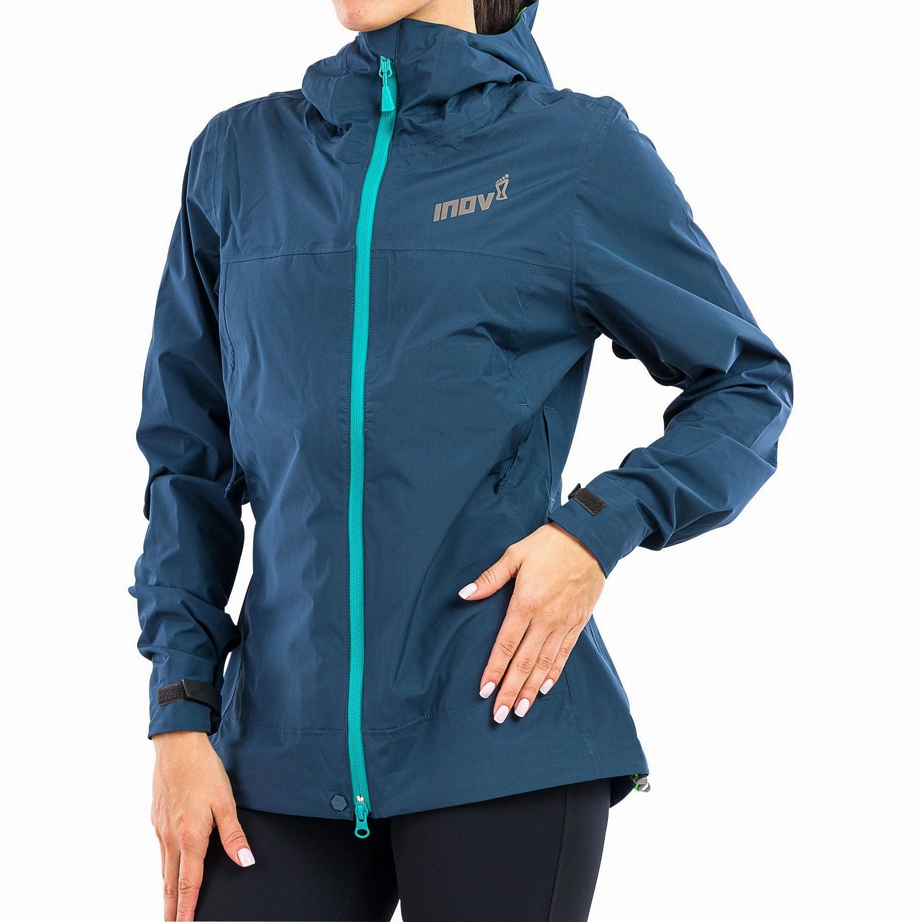 Soft Touch Inov8 VentureLite Womens Waterproof Jacket - Navy