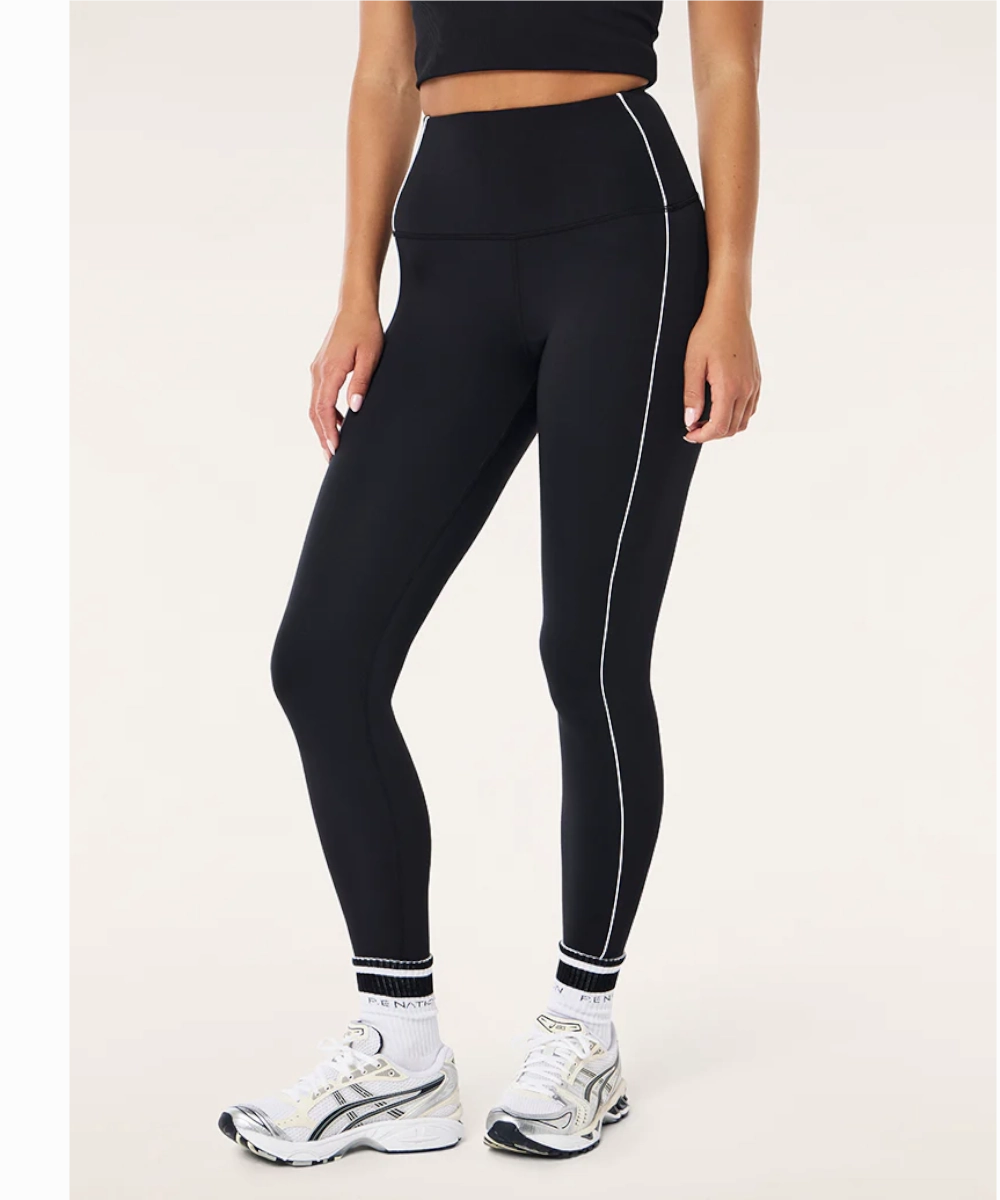 P.E Nation Quantum F/L Legging (Black) Green Fit HypoallergenicMaterial