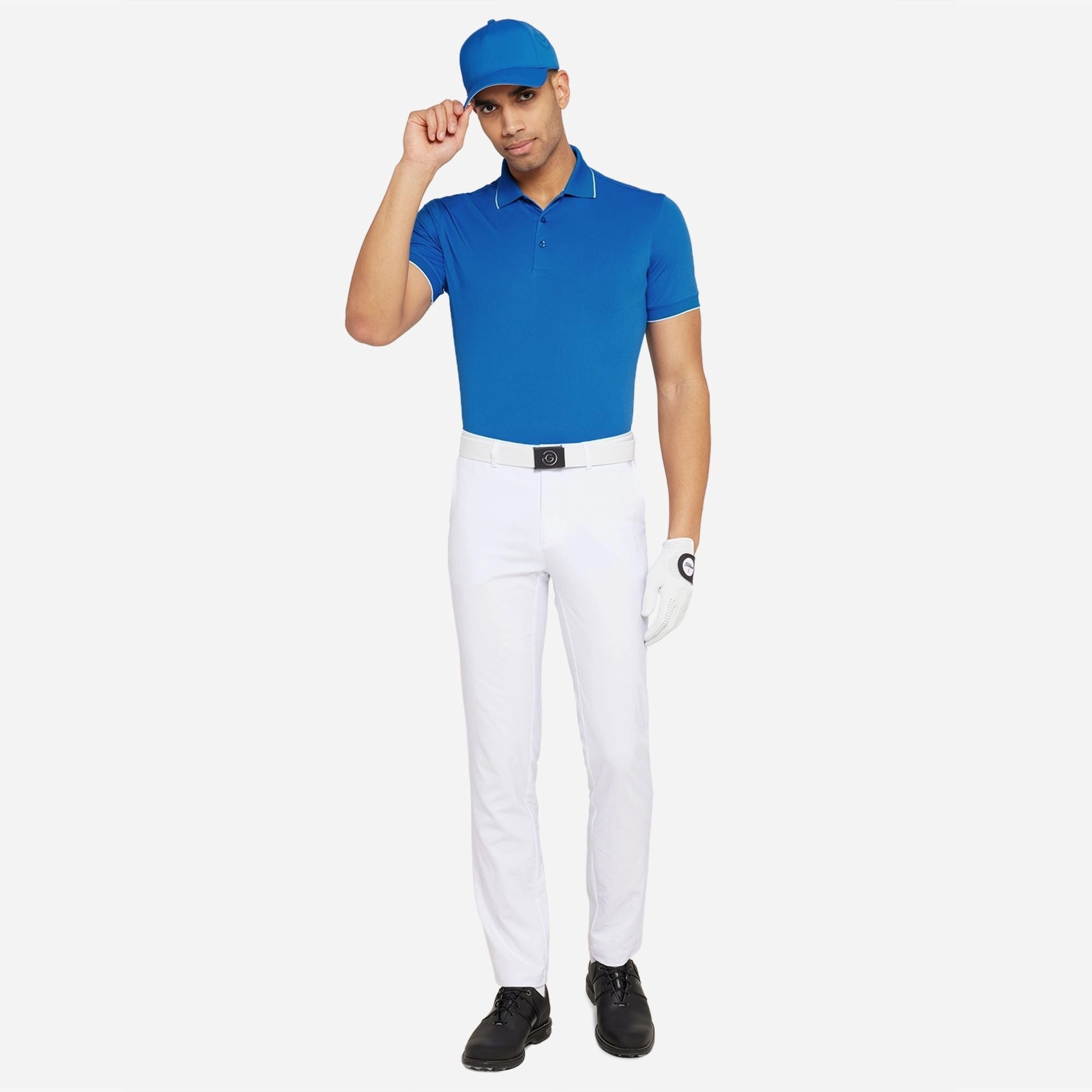 Durable Fabric Galvin Green Marty Breathable Golf Polo Shirt - Royal Blue
