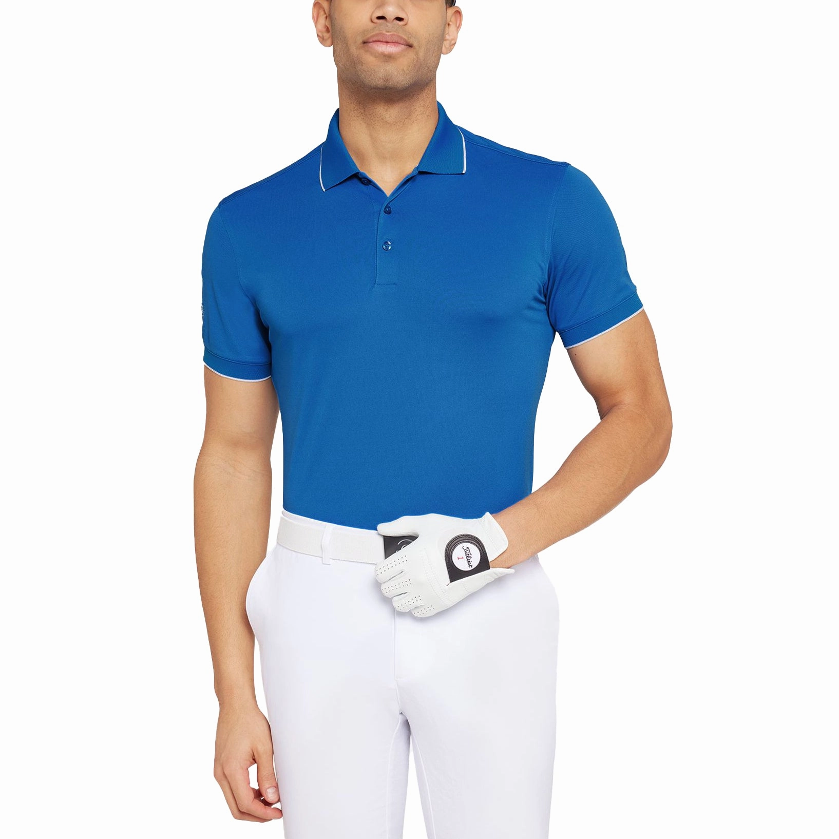 Galvin Green Marty Breathable Golf Polo Shirt - Royal Blue Breathable Stretch