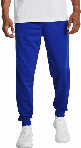 Under Armour Fleece Mens Training Joggers - Blue WaterRepellentSurface Sequin Glow