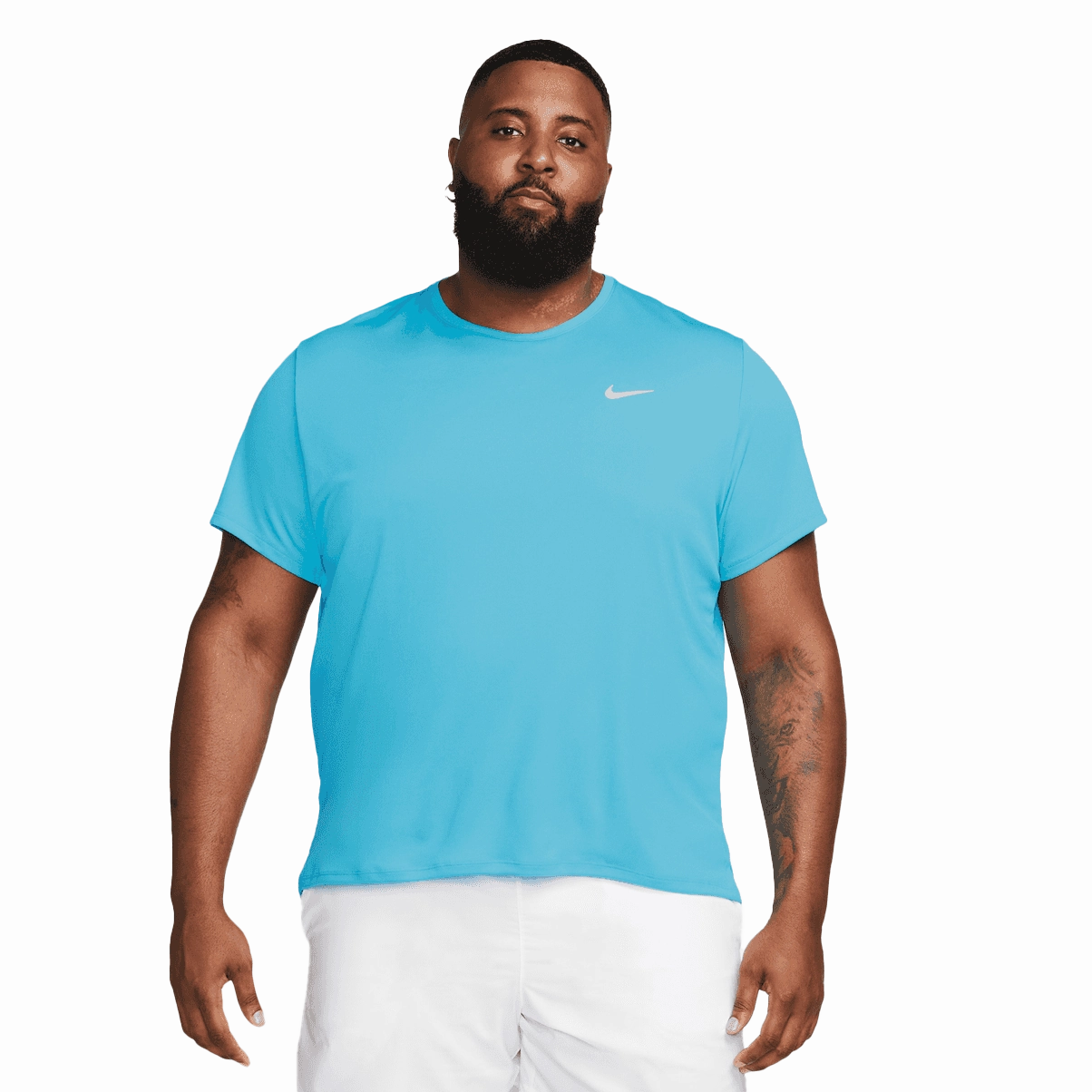 Ventilated Back Panel Nike Dri-FIT UV Miler Shortsleeve