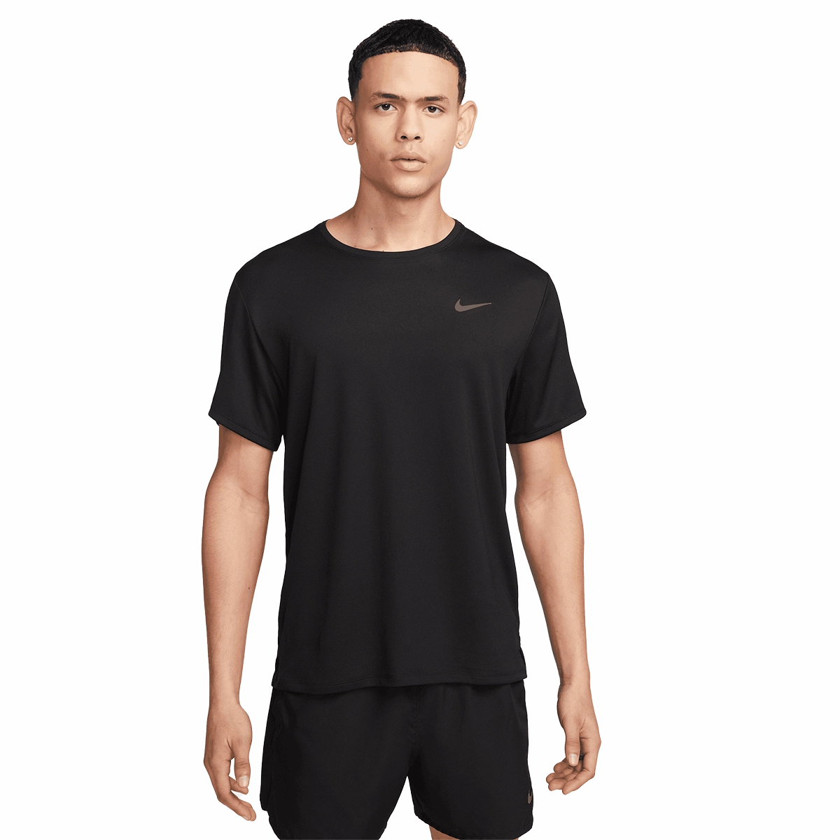 Nike Dri-FIT UV Miler Shortsleeve Brushed Interior MultiPanelConstruction