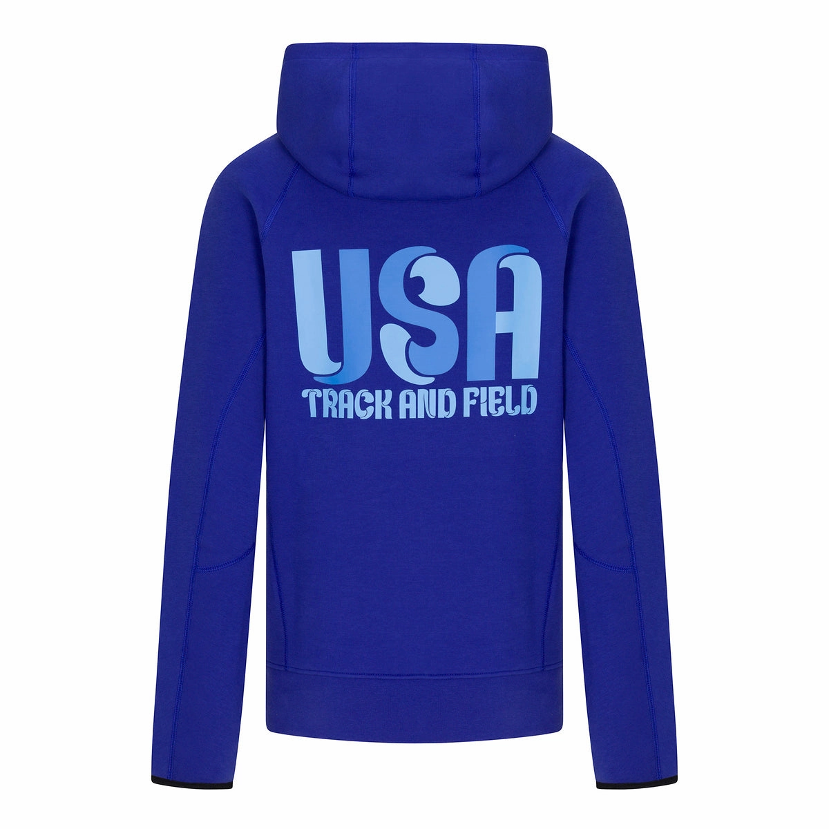Taped Seam Waterproofing Nike USATF Men's Sportswear Tech Fleece Pullover Hoodie