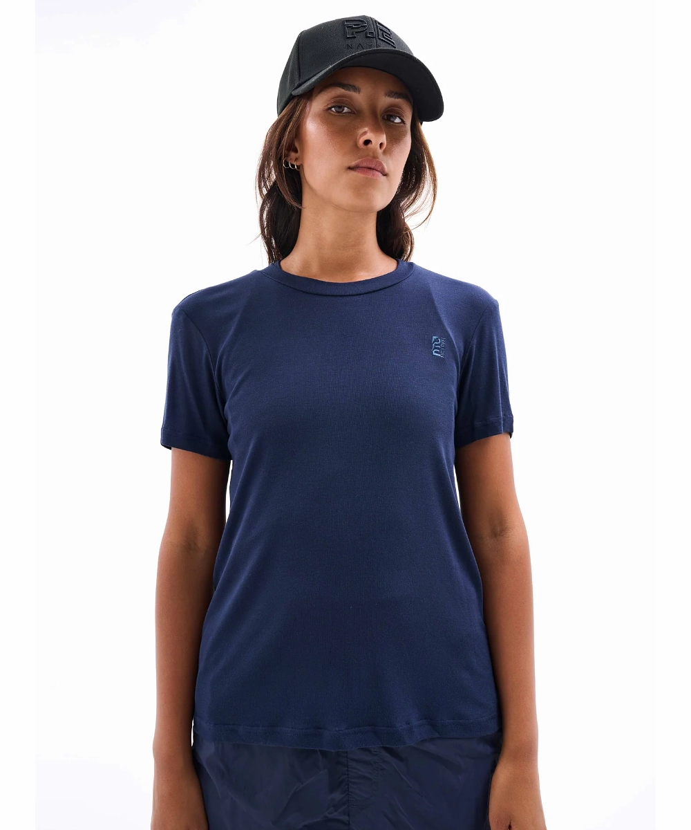 Opaque Tone EcoFriendly Material P.E Nation Primary Tee (Dark Navy)