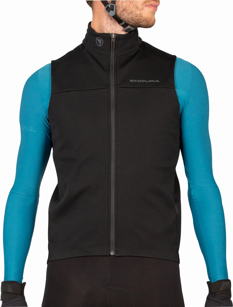 Endura Windchill II Mens Cycling Gilet - Black Signal Urban Ease