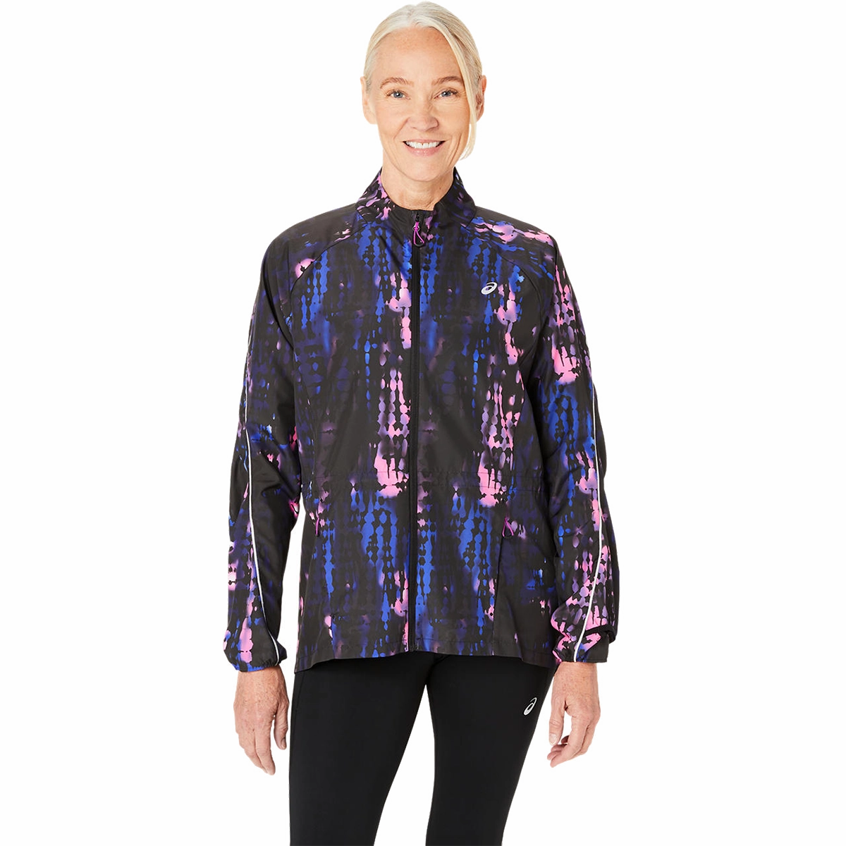 Asics Road Lite-Show Packable Jacket Convertible Silhouette