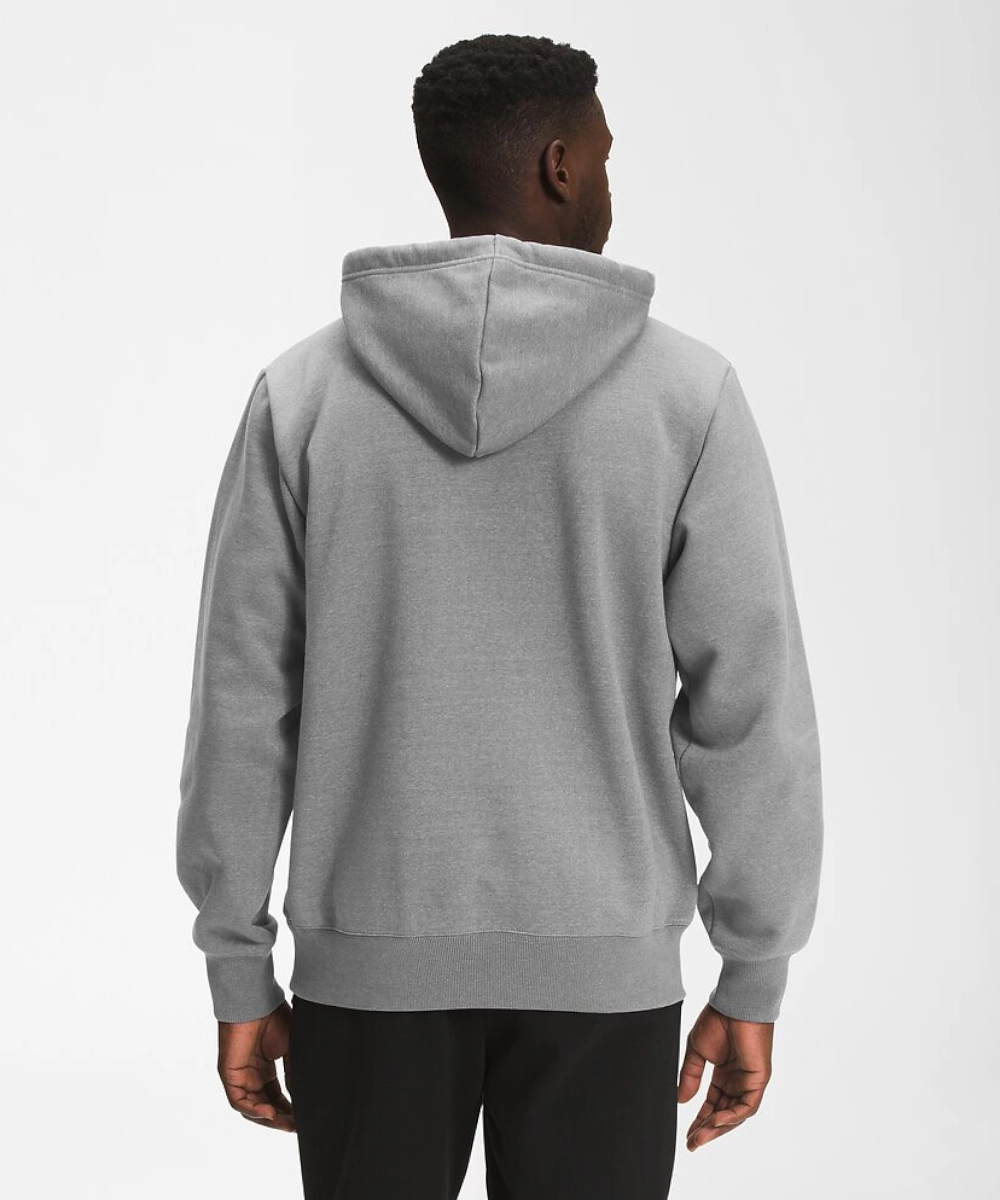 MultiPanelCut Noble Core The North Face Heavyweight Box Pullover Hoodie (Grey Heather)