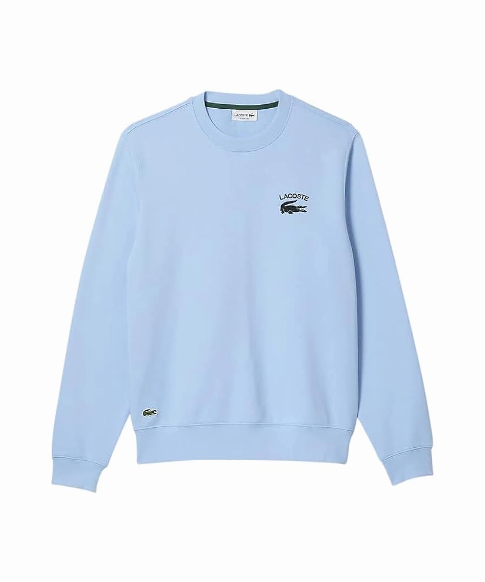 Tale Core Lacoste Soft Branding Crew Neck Sweater (Sky Blue)