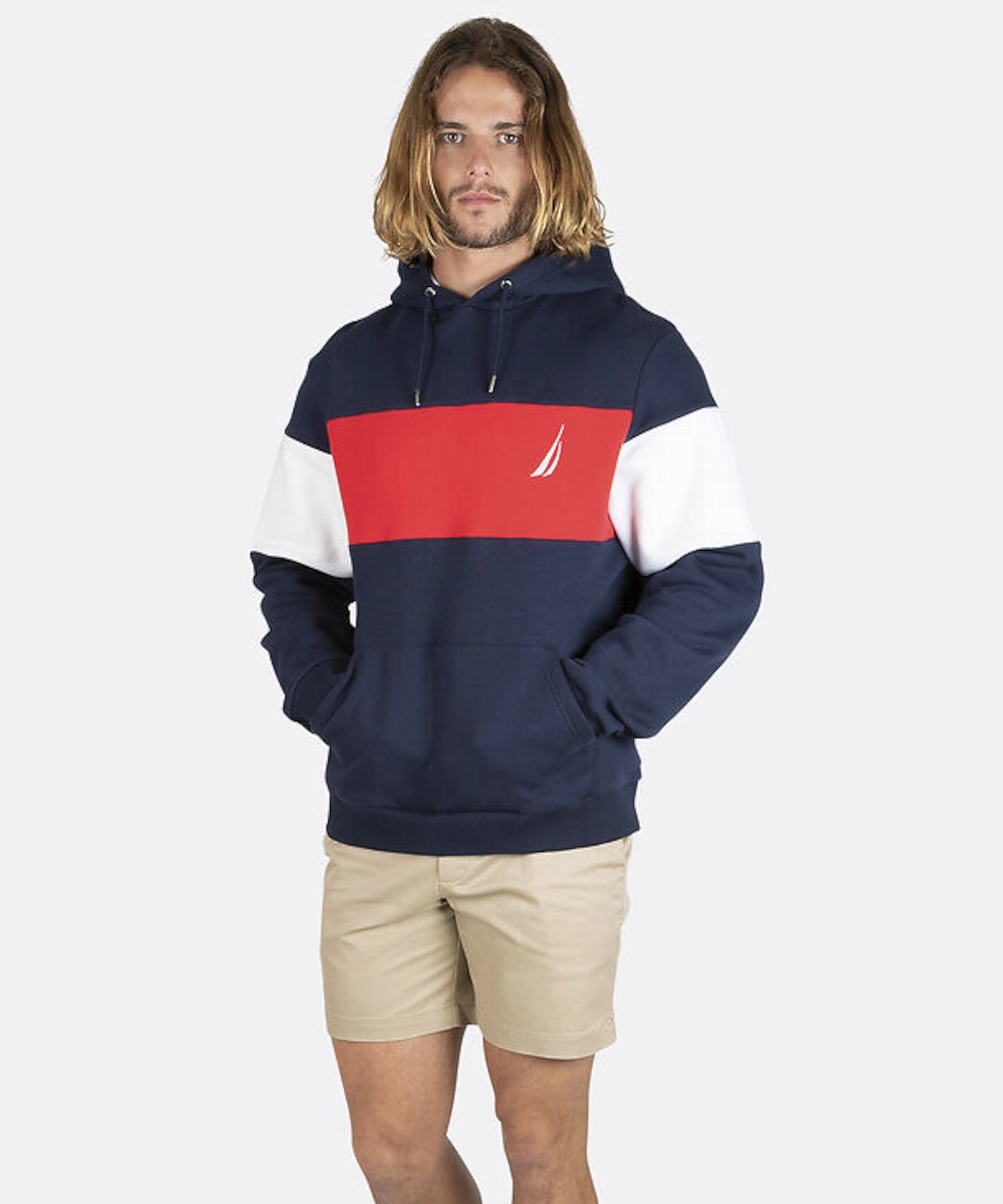 Virtual Mode Skin Hug Nautica Kash Po Hoodie (Dark Navy)