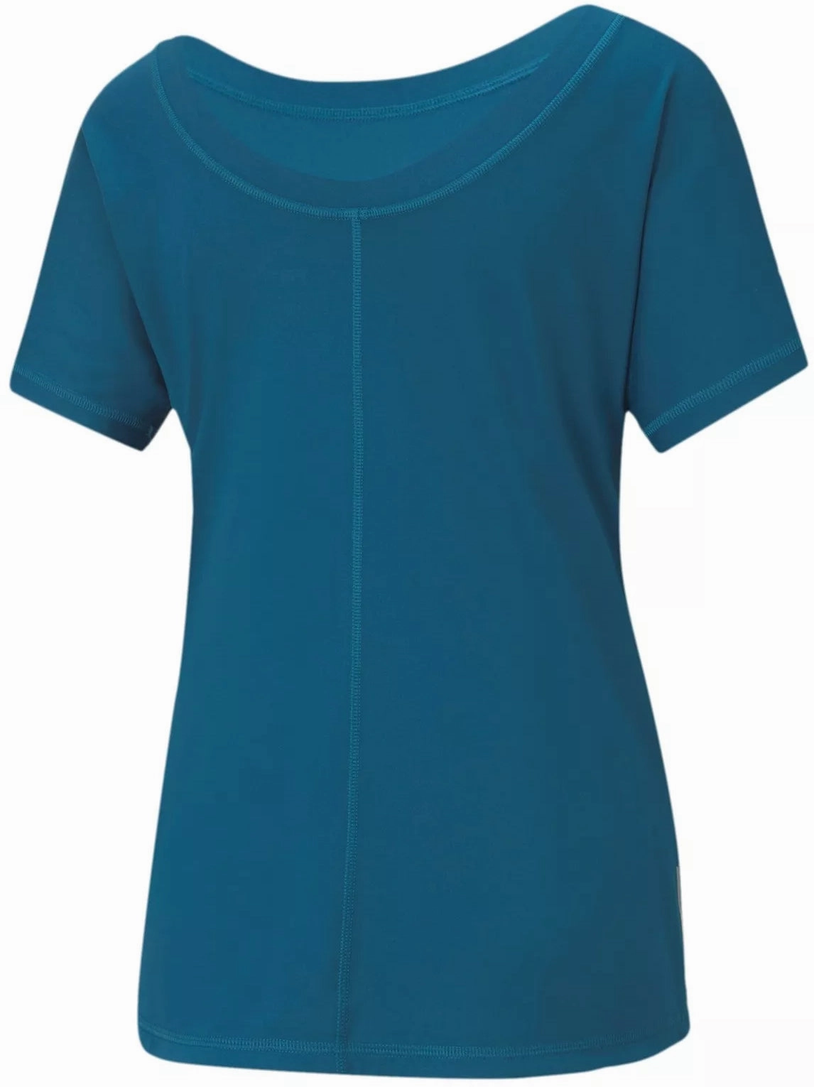 AntiStatic Cloth Puma Favourite Jersey Cat Short Sleeve Womens Training Top - Blue