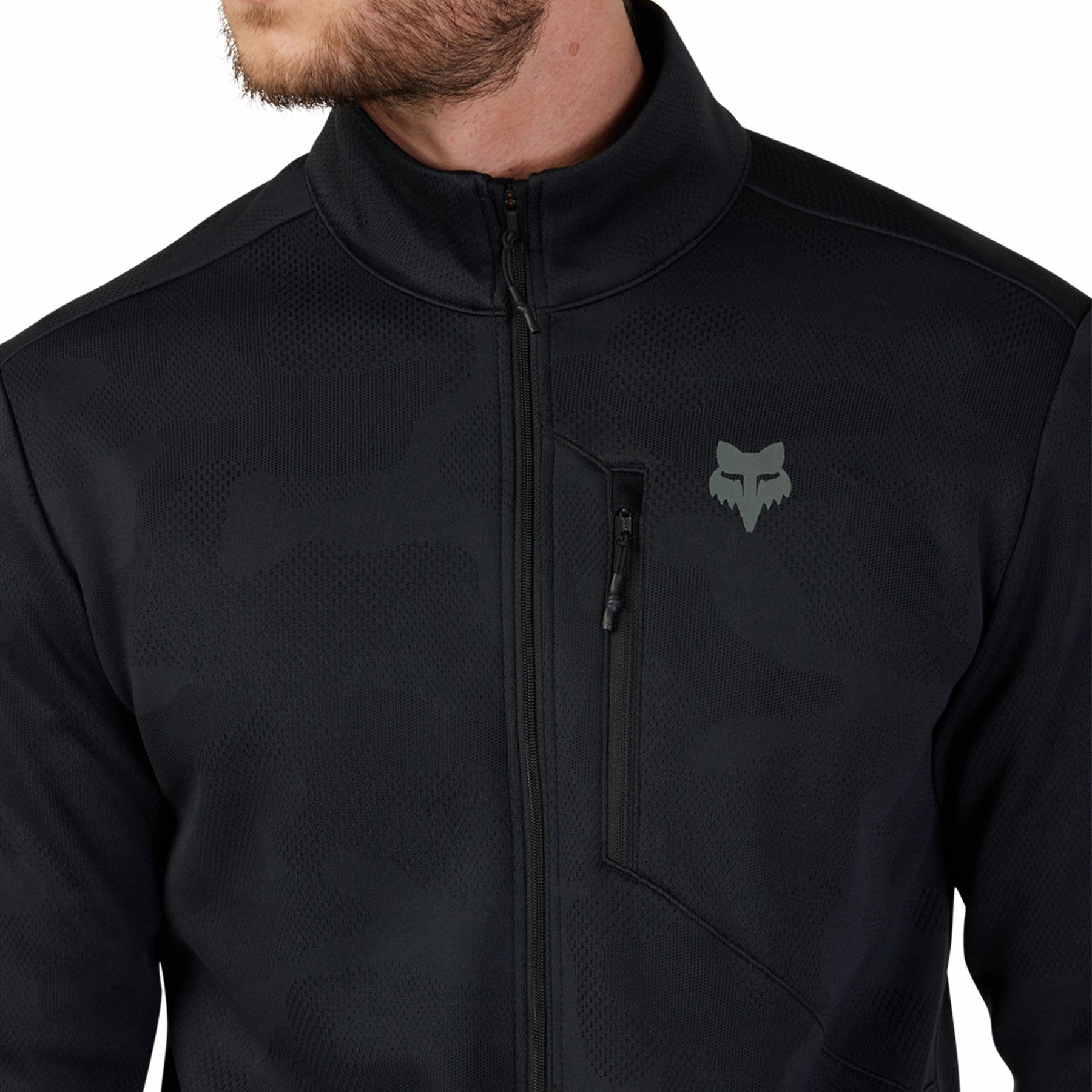 Date night Fox Ranger Mid-Layer Mens Cycling Jacket - Black